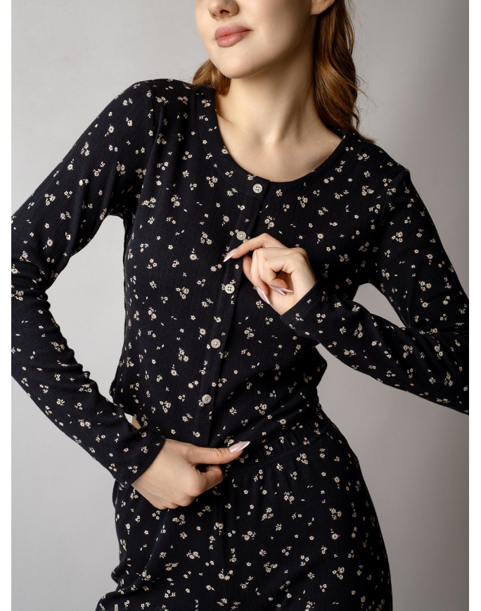 5152TCC Женская пижама (ДЛ.рукав+брюки) 5152TCC Женская пижама (ДЛ.рукав+брюки)